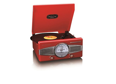 Lenco TT-27RD Dahili Hoparlörlü  Pikap - Kırmızı