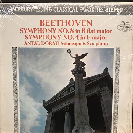 Symphony No.8 in B Flat Major Symphony No.4 in F Major Antal Dorati Minneapolis Symphony
