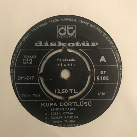 Kupa Dörtlüsü ile Oynayalım - Mini Album